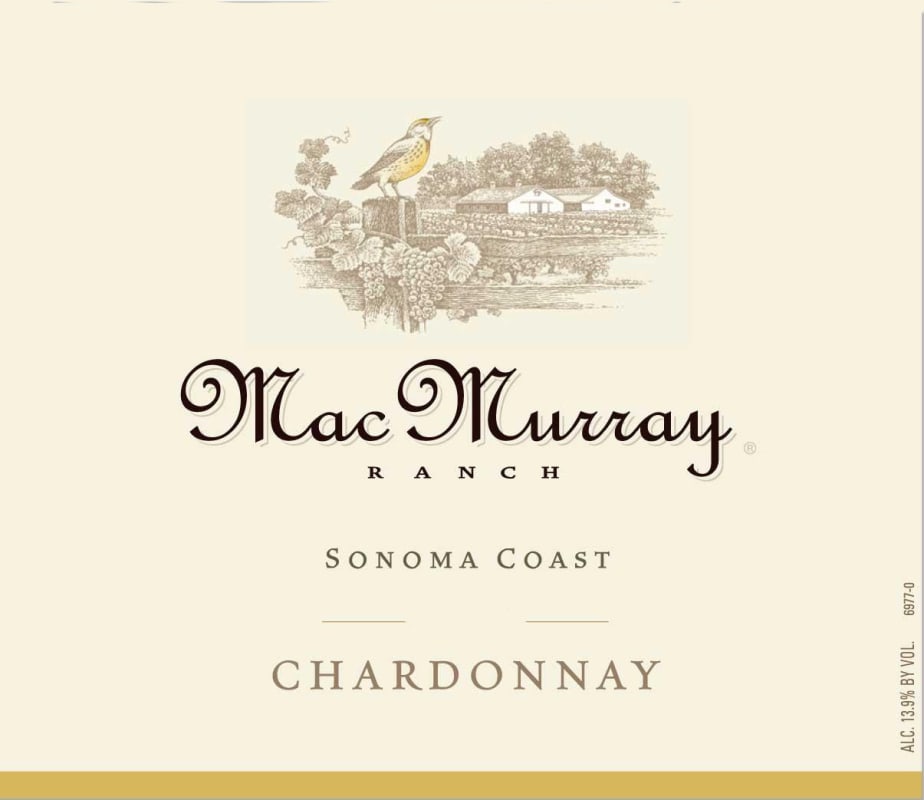 MacMurray Ranch Chardonnay 2009 Front Label