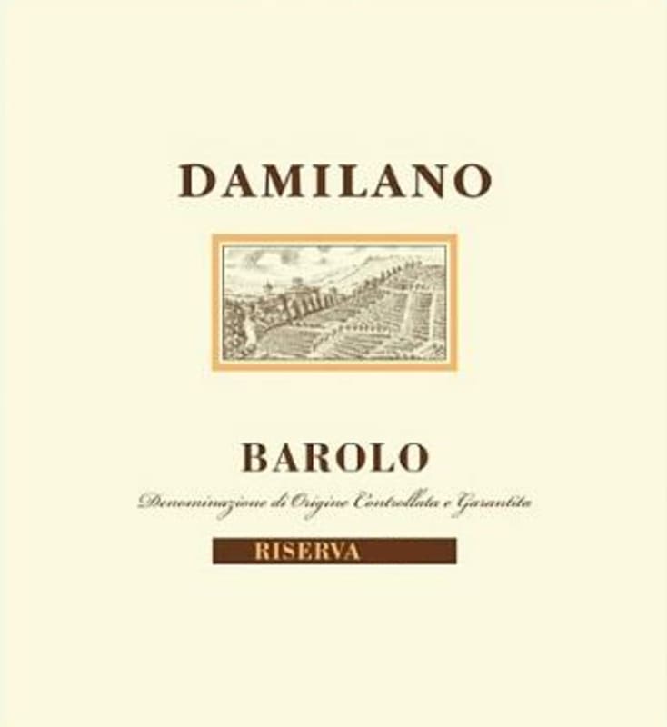 Damilano Barolo Riserva 2001 Front Label
