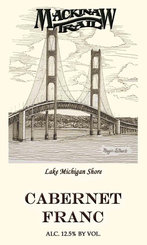 Mackinaw Trail Winery Cabernet Franc 2007 Front Label