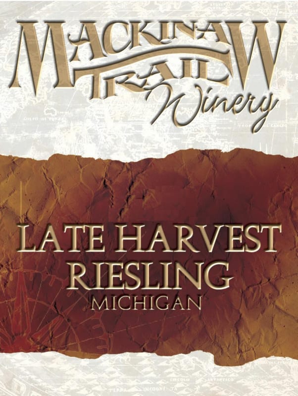 Mackinaw Trail Winery Late Harvest Riesling 2013 Front Label