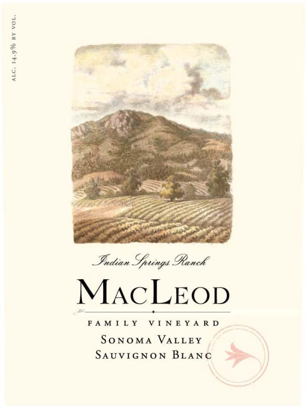 MacLeod Family Vineyard Indian Spring Ranch Sauvignon Blanc 2014 Front Label