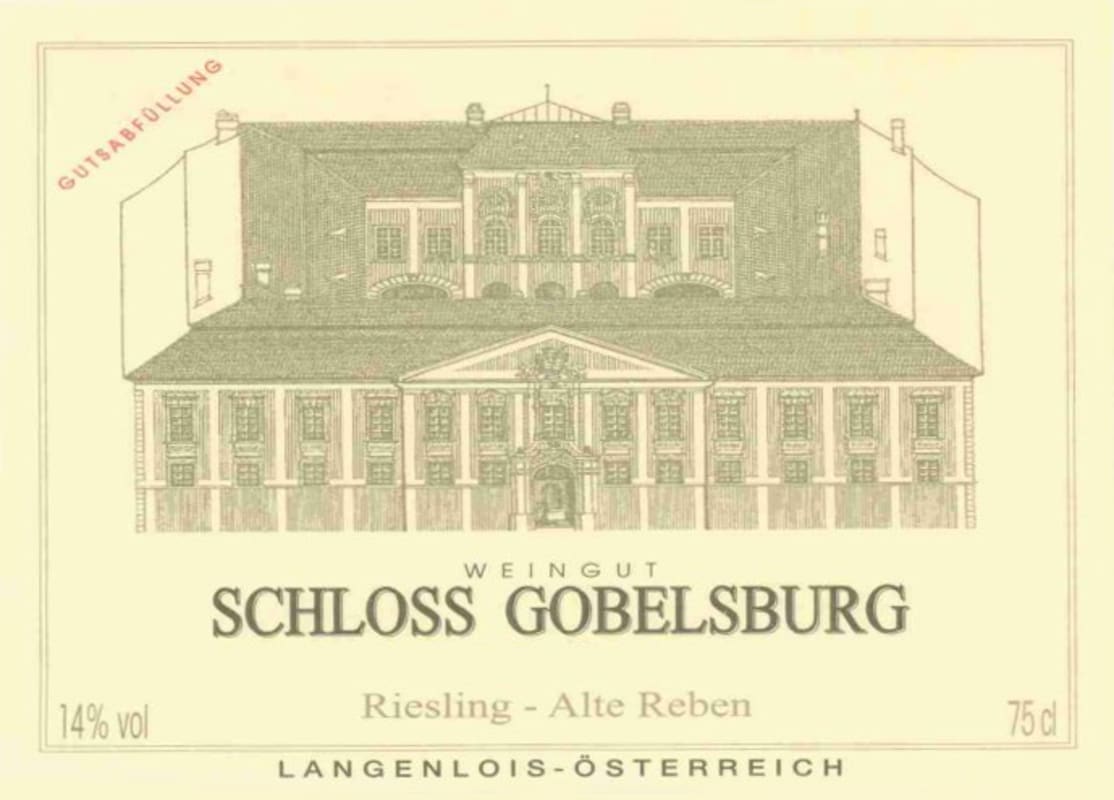 Schloss Gobelsburg Kamptal Alte Reben Riesling 2003 Front Label