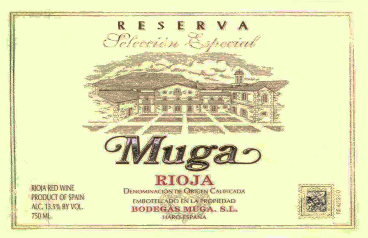 Bodegas Muga Seleccion Especial Reserva 2003 Front Label