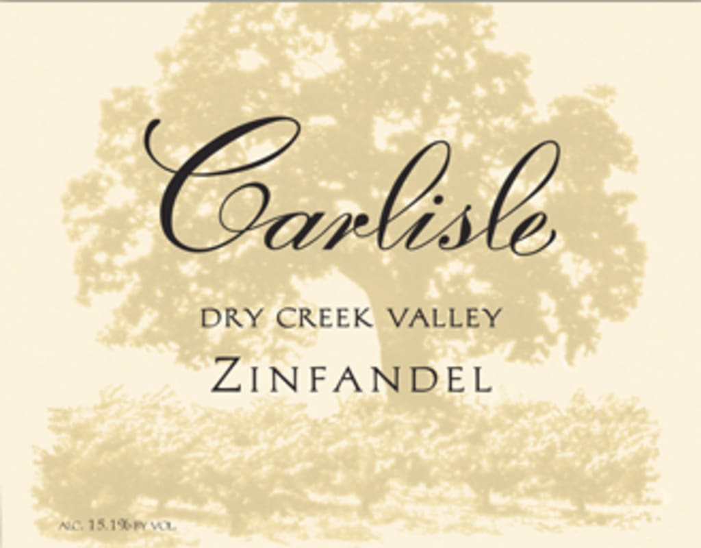 Carlisle Dry Creek Valley Zinfandel 2009 Front Label