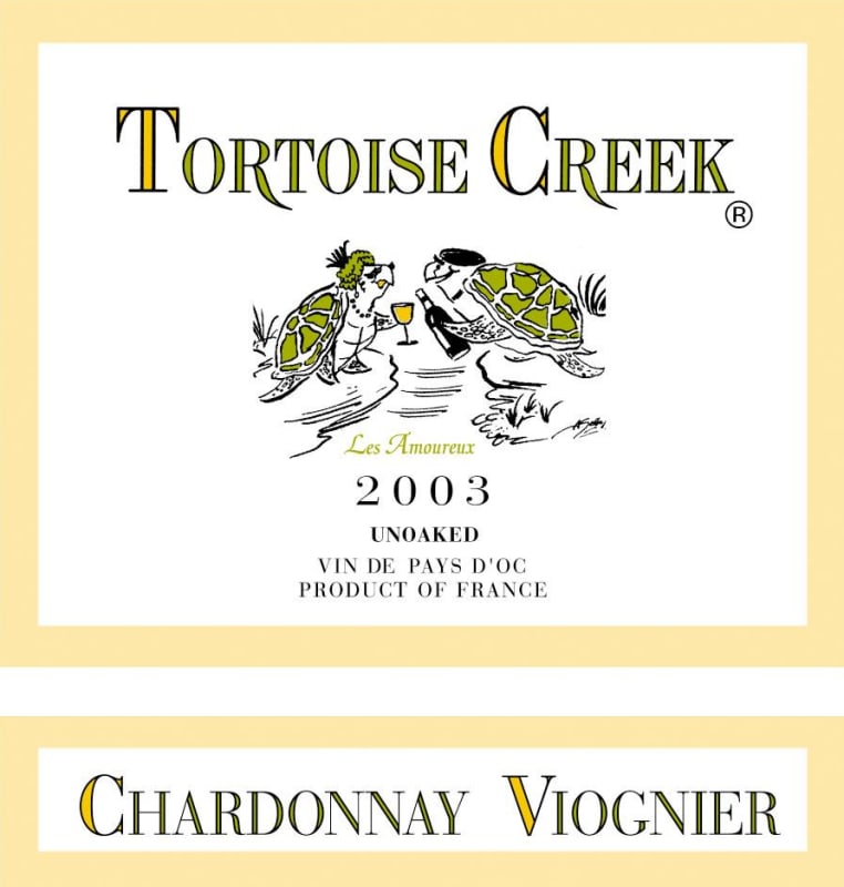 Tortoise Creek Chardonnay Viognier 2003 Front Label