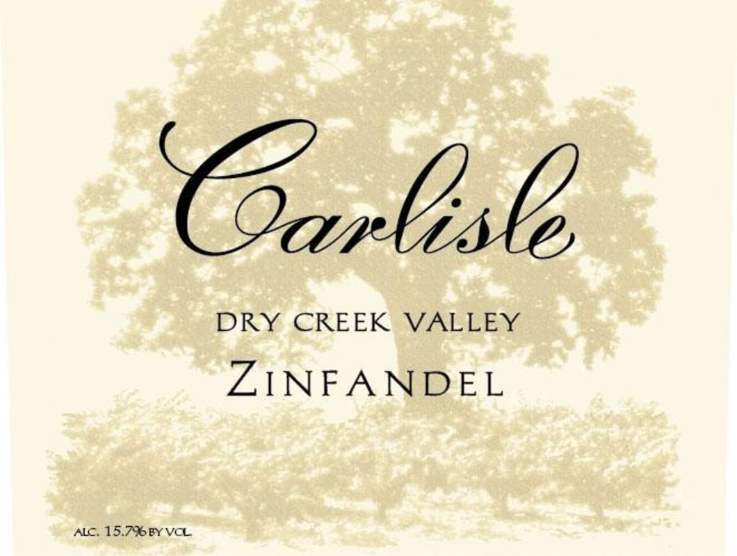 Carlisle Dry Creek Valley Zinfandel 2011 Front Label