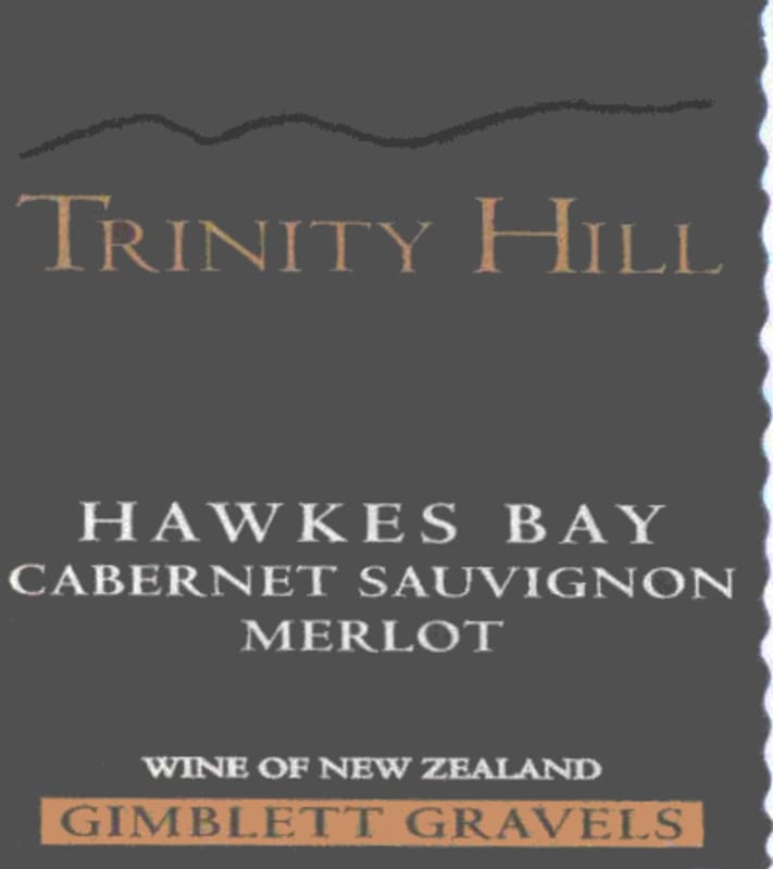 Trinity Hill Gimblett Road Cabernet Merlot 2004 Front Label