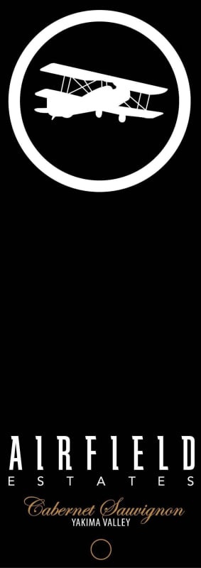 Airfield Estate Cabernet Sauvignon 2013 Front Label