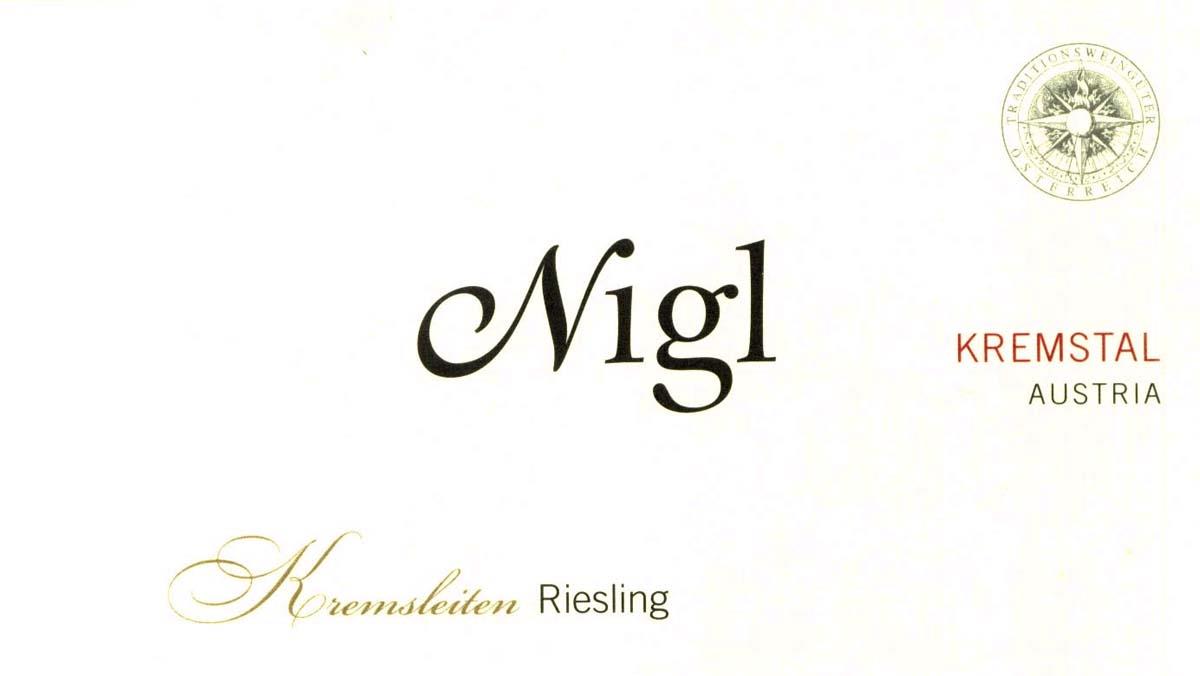 Nigl Kremsleiten Riesling 2004 Front Label