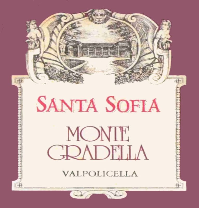 Santa Sofia Valpolicella Classico Montegradella 2004 Front Label