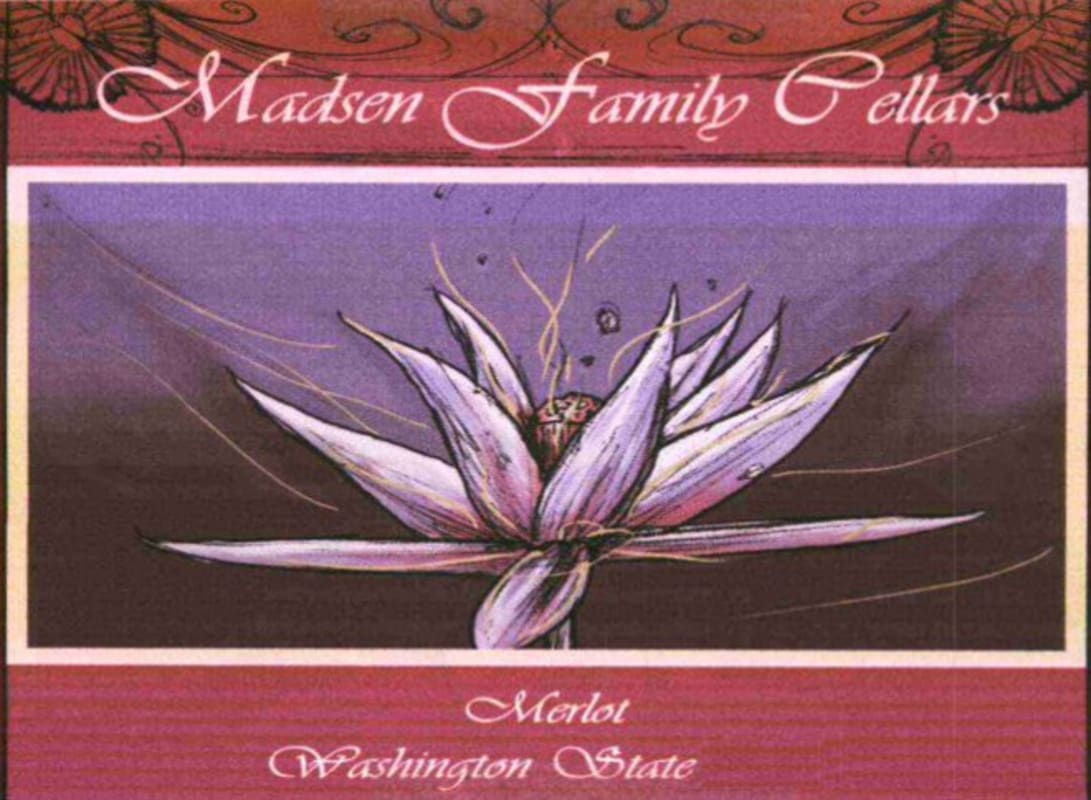 Madsen Family Cellars Merlot 2008 Front Label
