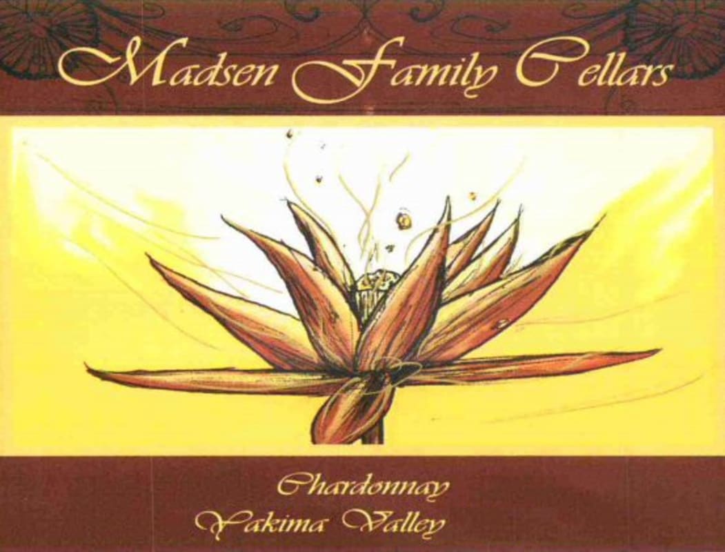 Madsen Family Cellars Lightly Oaked Chardonnay 2014 Front Label