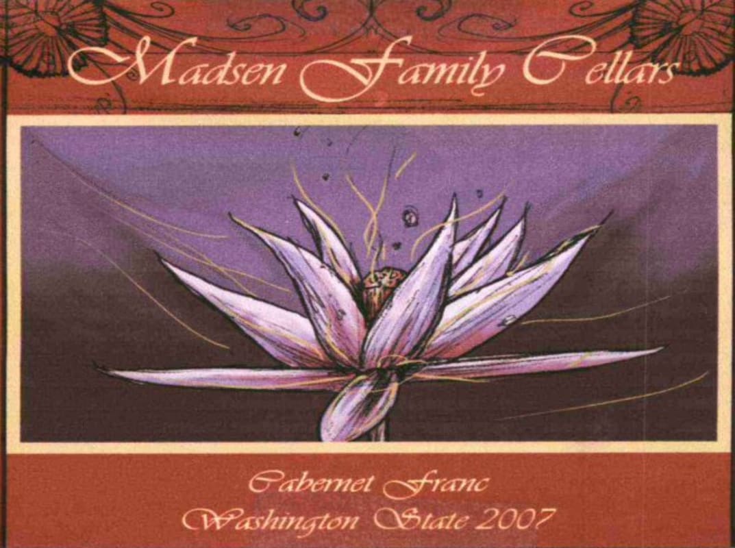 Madsen Family Cellars Cabernet Franc 2007 Front Label