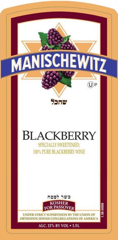 Mainschewitz Wine Blackberry Front Label