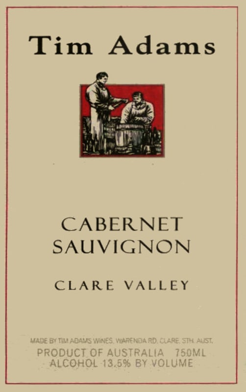 Tim Adams Cabernet Sauvignon 2005 Front Label