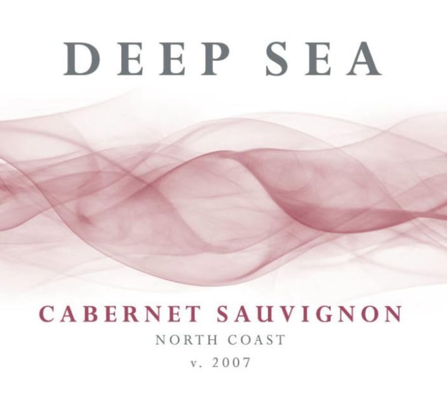 Conway Family Wines Deep Sea Cabernet Sauvignon 2007 Front Label