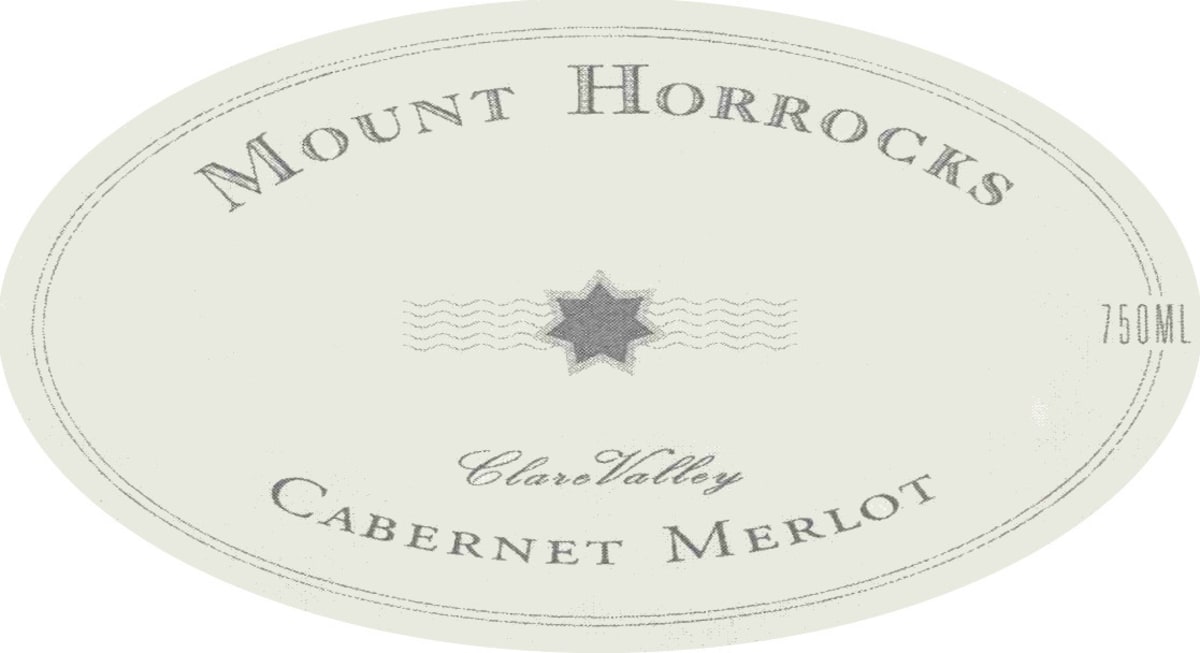 Mount Horrocks Cabernet Merlot 2005 Front Label