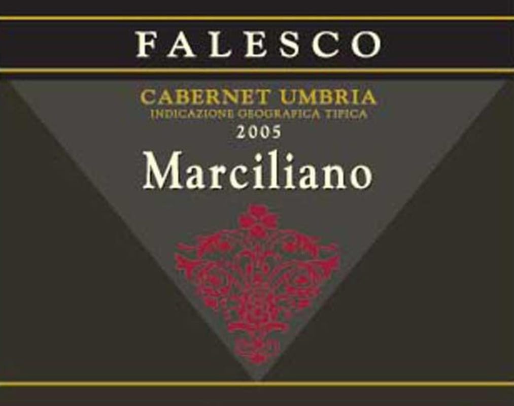 Falesco Marciliano 2005 Front Label