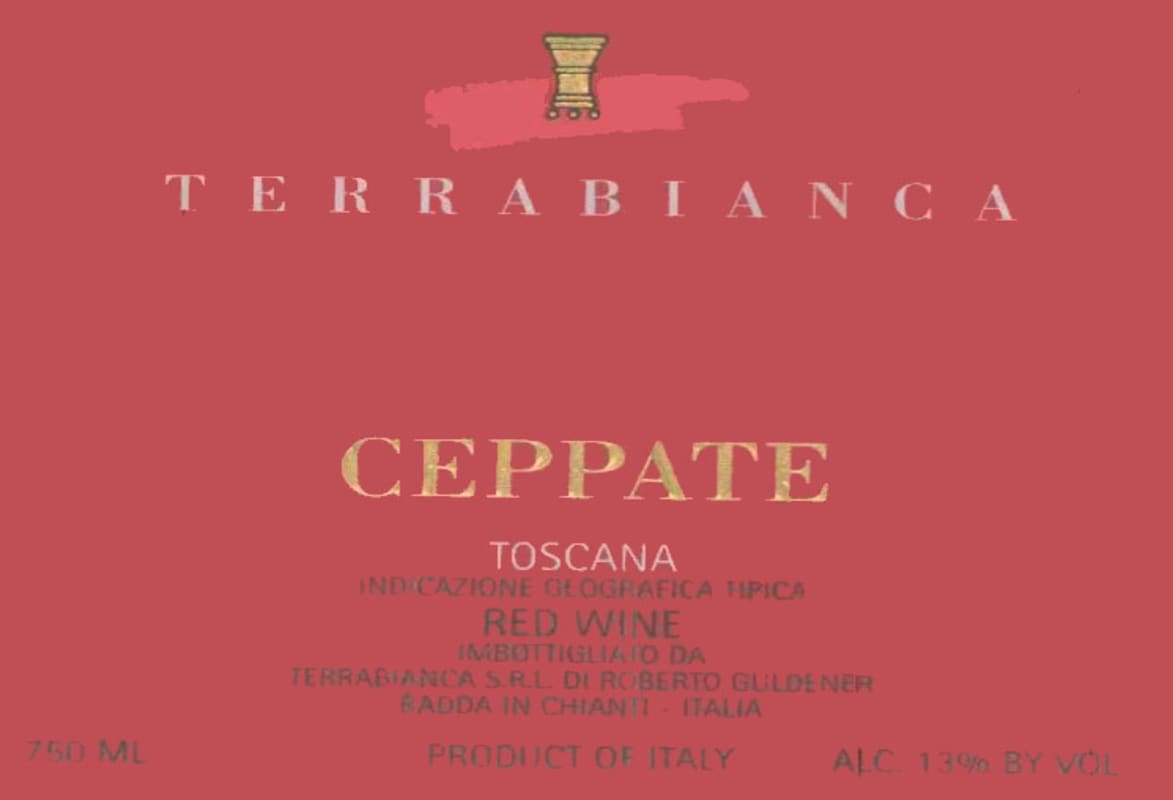 Terrabianca Ceppate 2005 Front Label