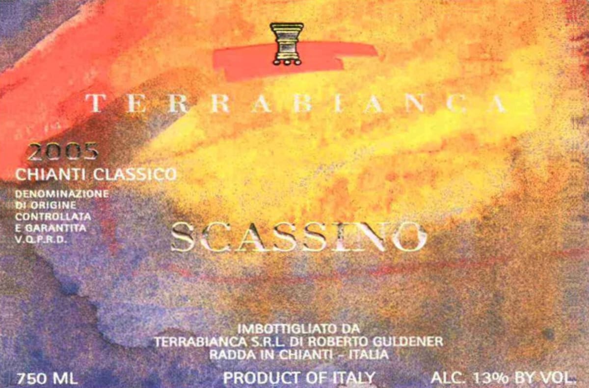 Terrabianca Chianti Classico Scassino 2005 Front Label