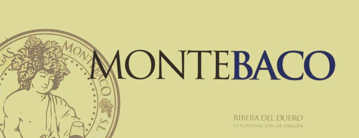 Montebaco Crianza Tinto 2005 Front Label