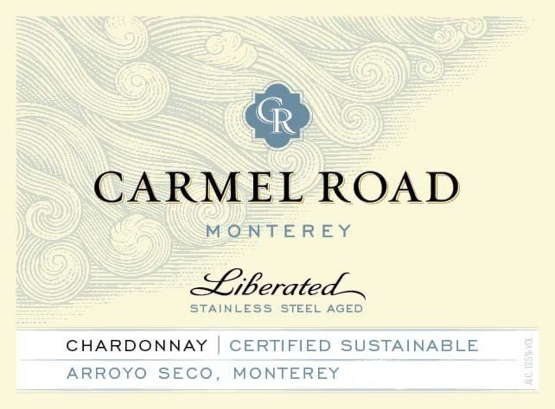 Carmel Road Carmel Road Liberated Chardonnay 2012 Front Label