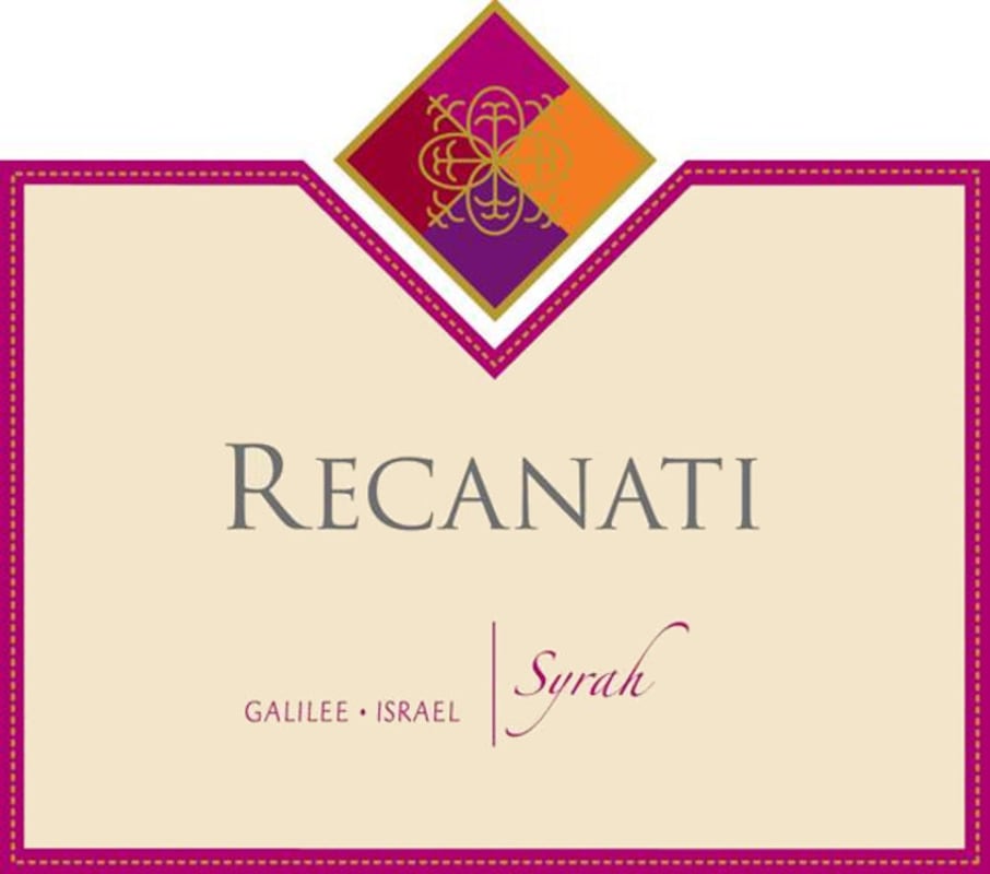 Recanati Upper Galilee Shiraz (OU Kosher) 2005 Front Label