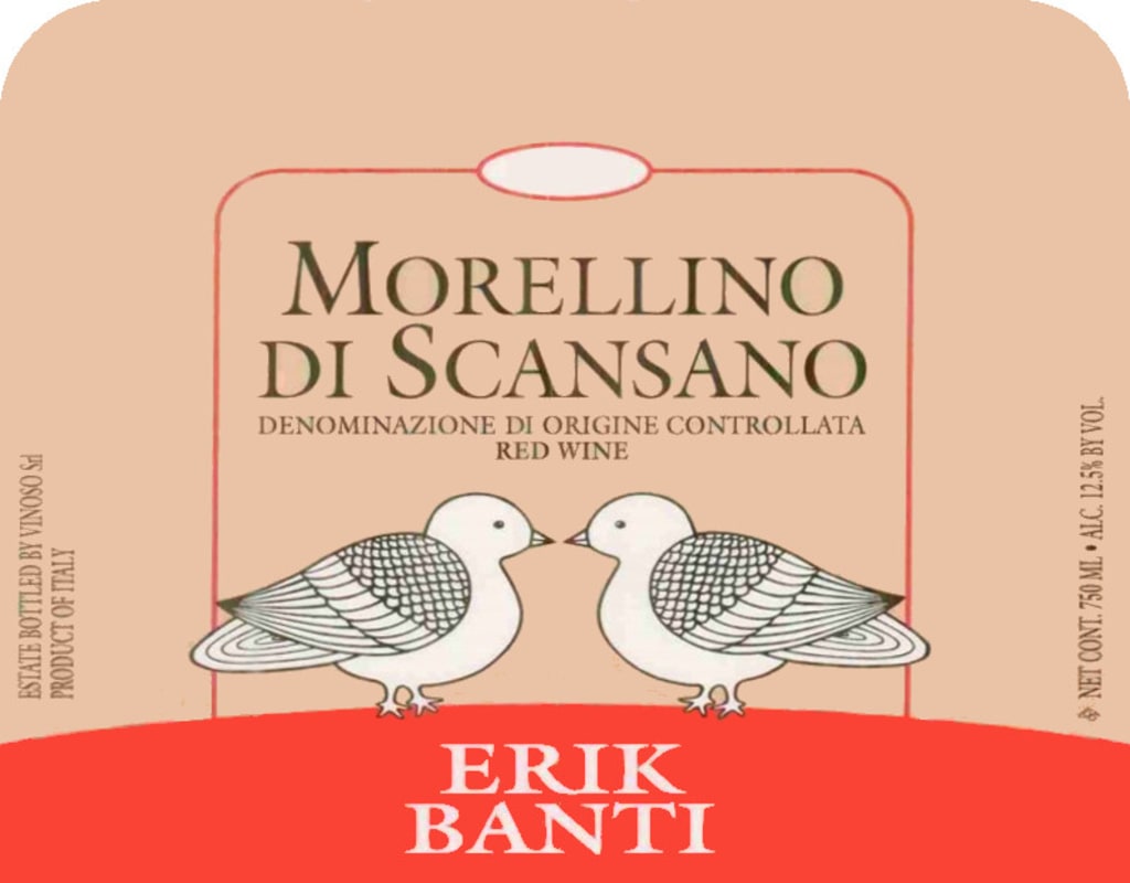 Banti Morellino di Scansano 2005 Front Label