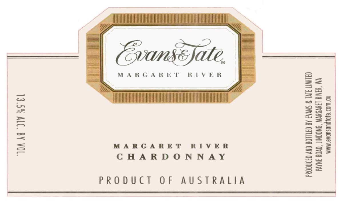 Evans & Tate Margaret River Chardonnay 2005 Front Label