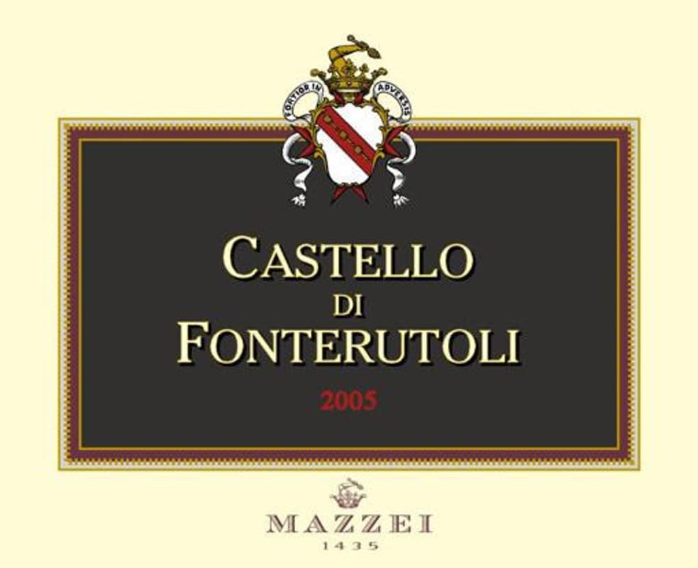 Mazzei Fonterutoli Chianti Classico 2005 Front Label