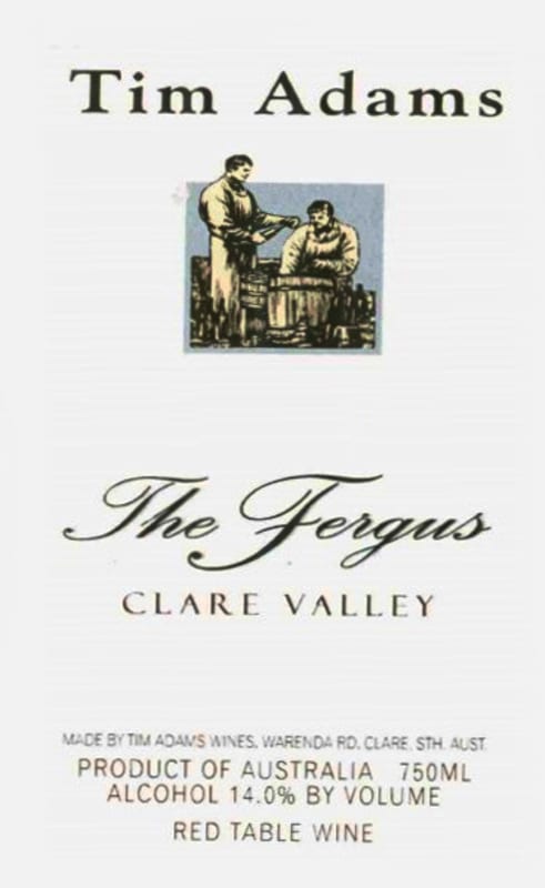 Tim Adams Clare Valley The Fergus Grenache 2006 Front Label