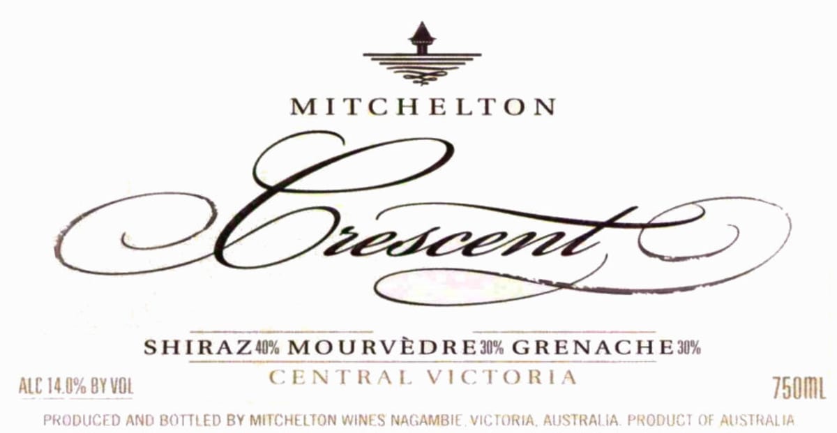 Mitchelton Crescent 2006 Front Label