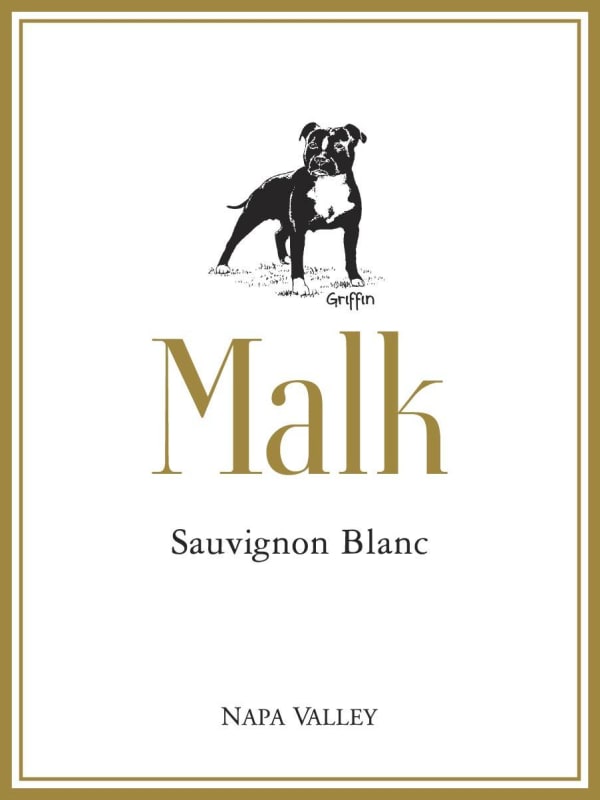 Malk Family Vineyards Sauvignon Blanc 2013 Front Label
