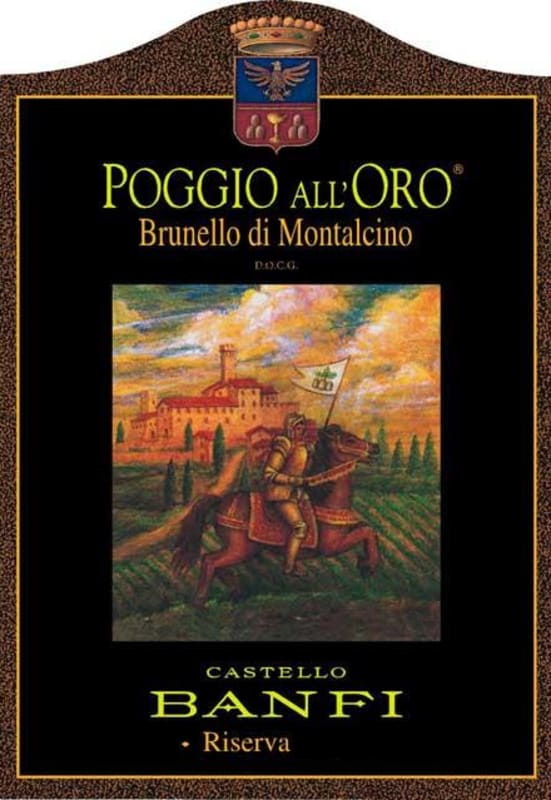 Banfi Brunello di Montalcino Poggio all'Oro Riserva 2006 Front Label