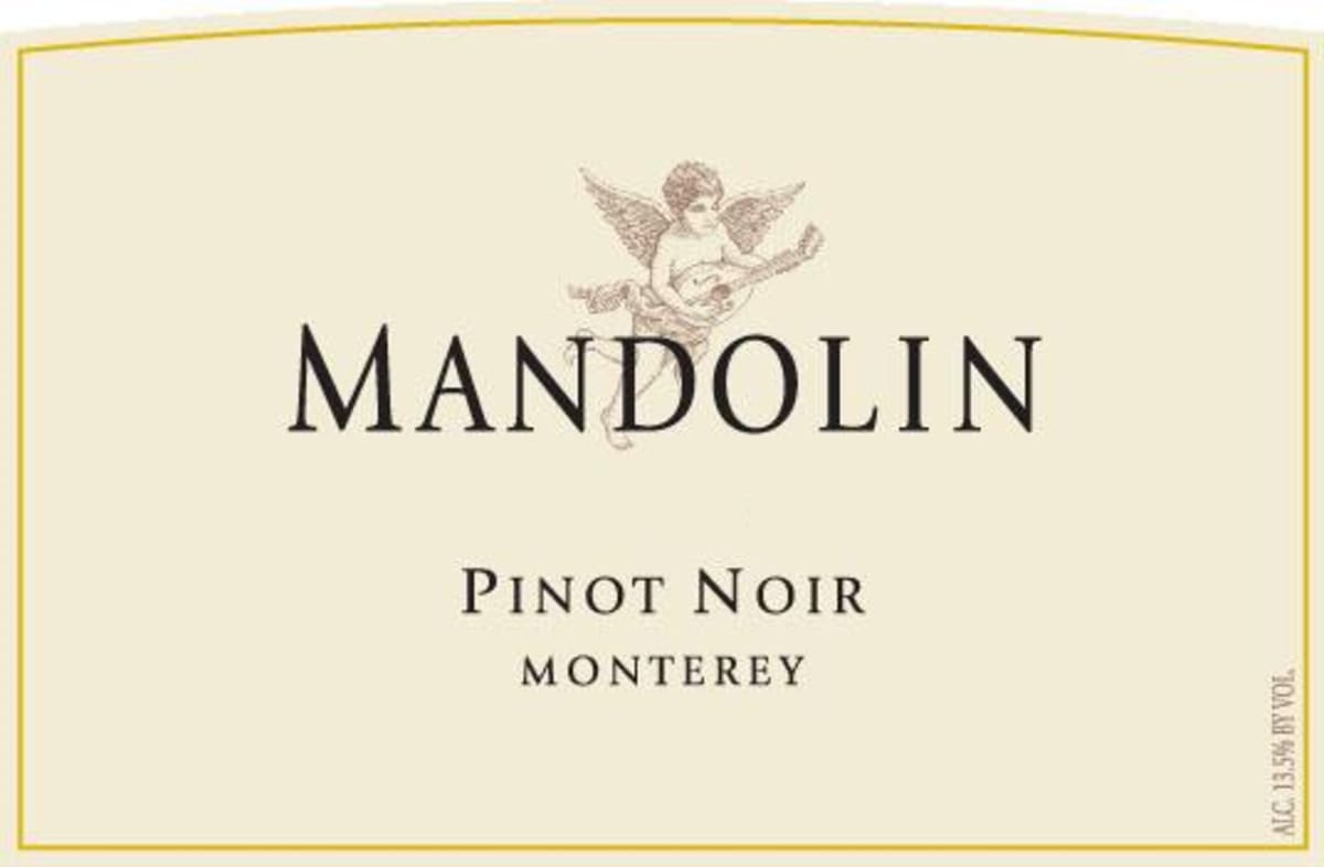 Mandolin Pinot Noir 2010 Front Label