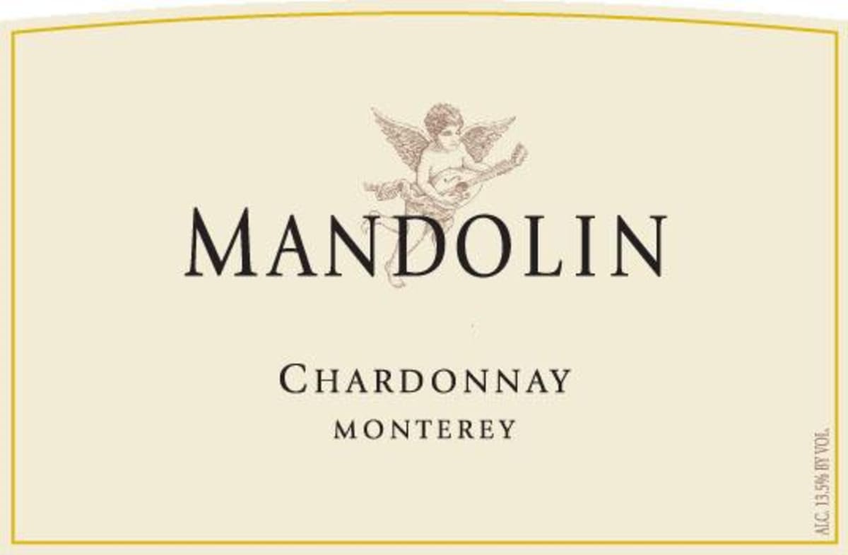 Mandolin Chardonnay 2012 Front Label