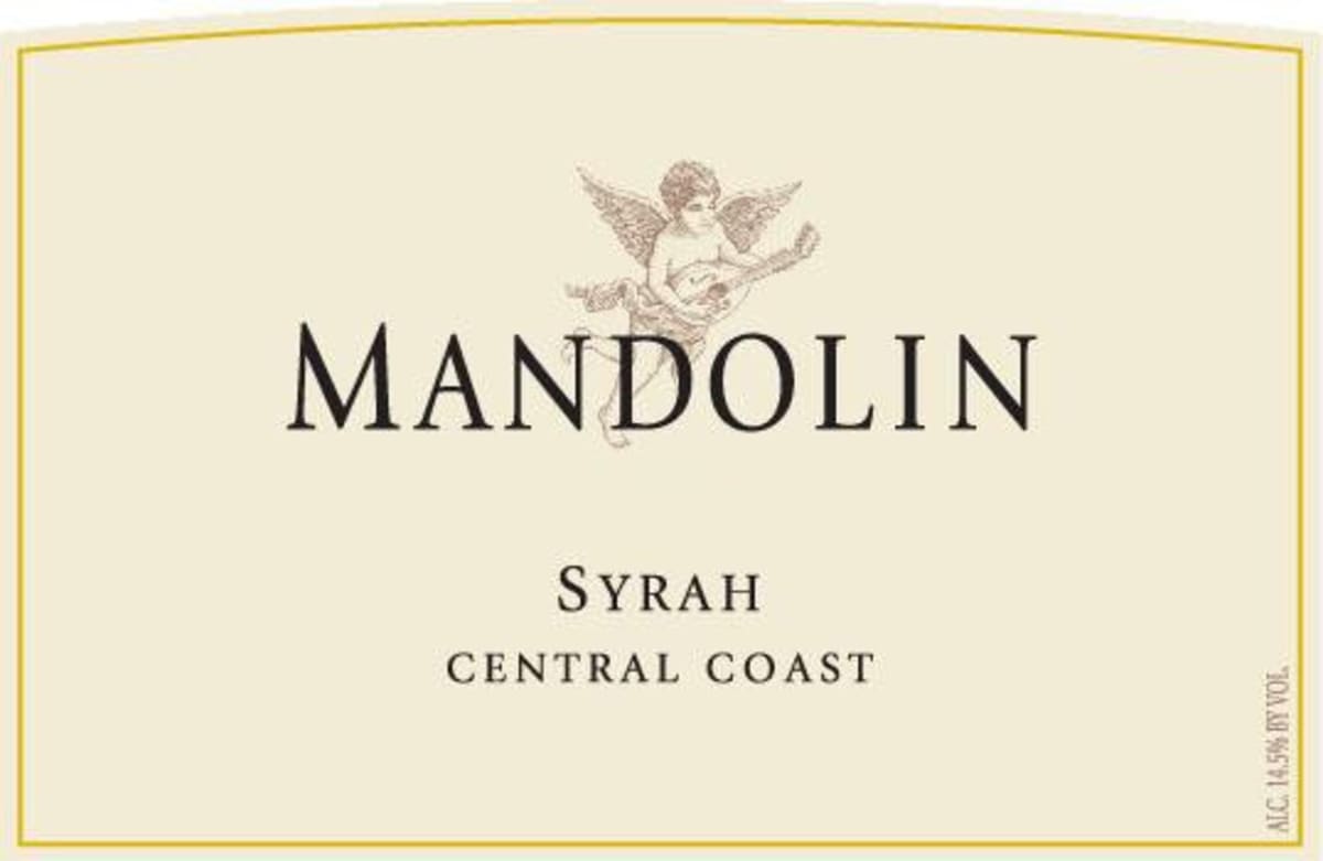 Mandolin Syrah 2011 Front Label