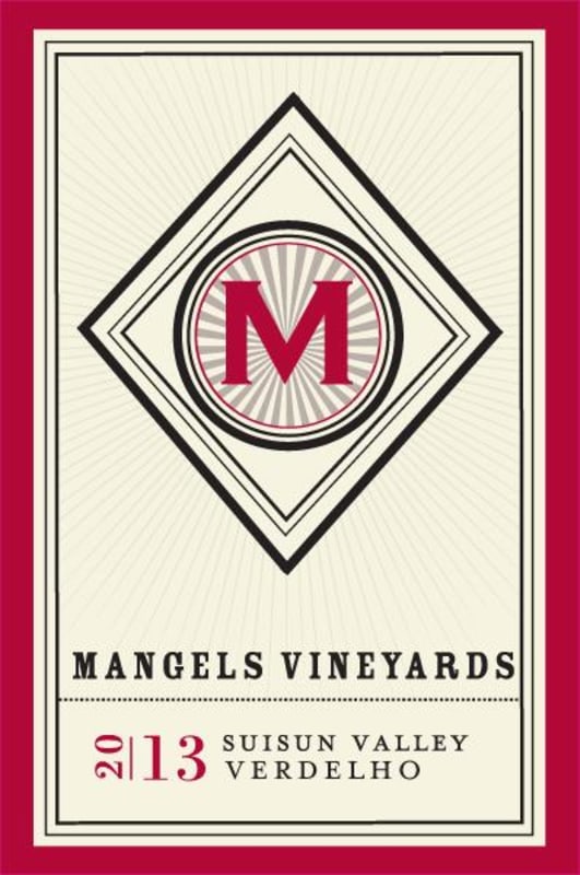 Mangels Vineyards Verdelho 2013 Front Label