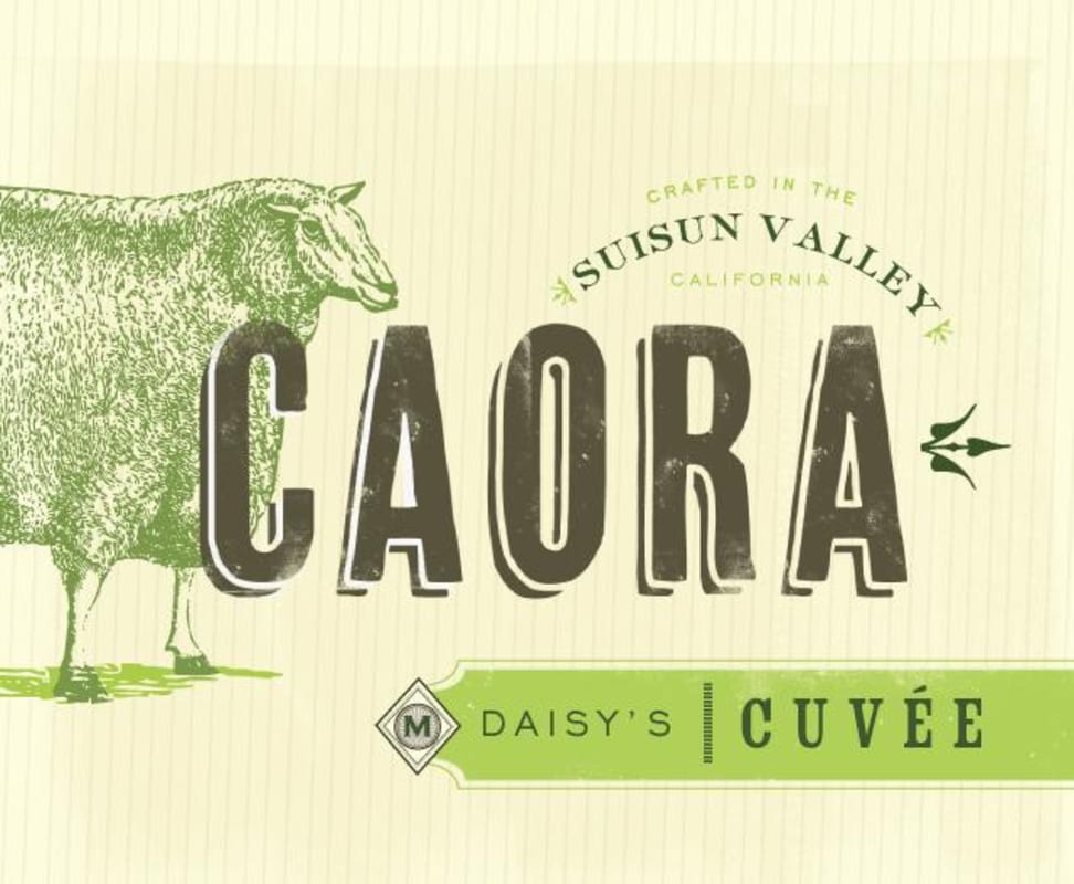 Mangels Vineyards Caora Daisy's Cuvee 2014 Front Label