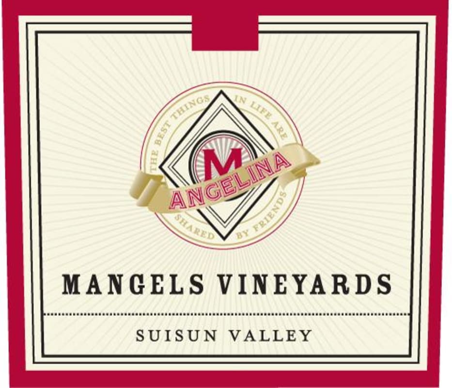 Mangels Vineyards Angelina 2010 Front Label