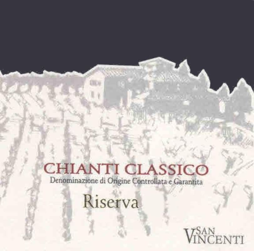 San Vincenti Chianti Classico Riserva 2006 Front Label