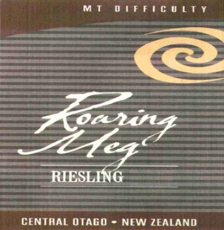 Mt Difficulty Roaring Meg Riesling 2007 Front Label