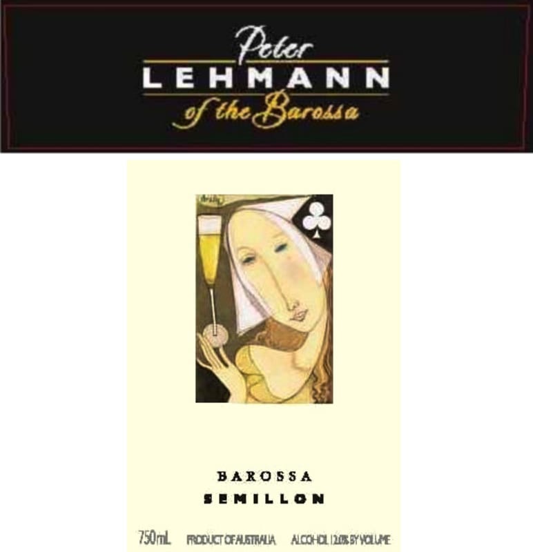 Peter Lehmann Barossa Semillon 2007 Front Label