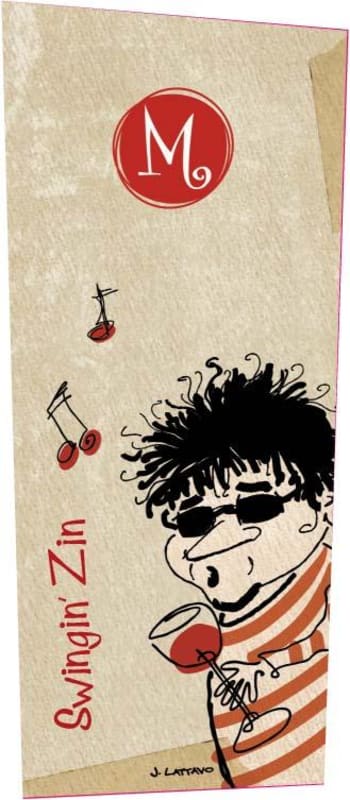 Maragas Winery Swingin Zin 2006 Front Label