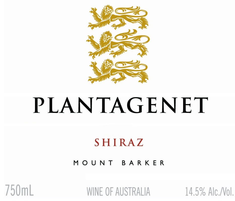 Plantagenet Mount Barker Shiraz 2007 Front Label