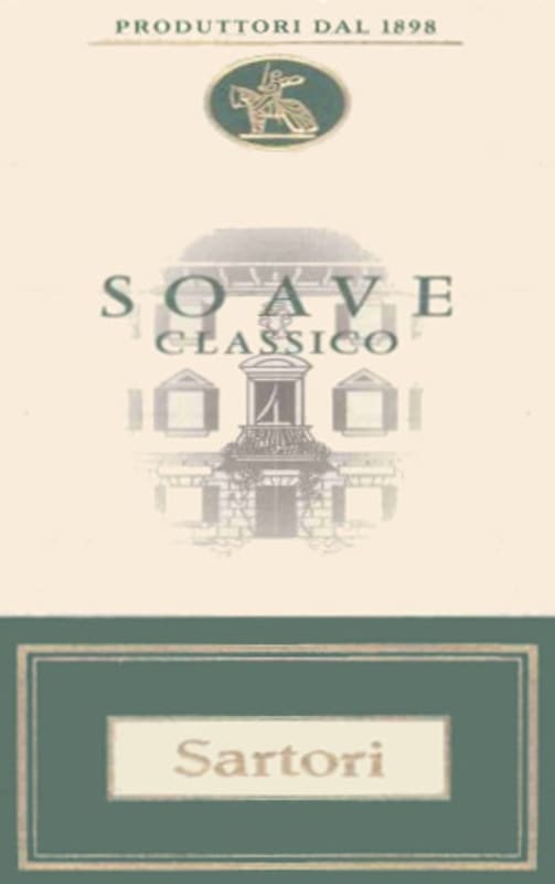 Sartori di Verona Soave Classico 2007 Front Label