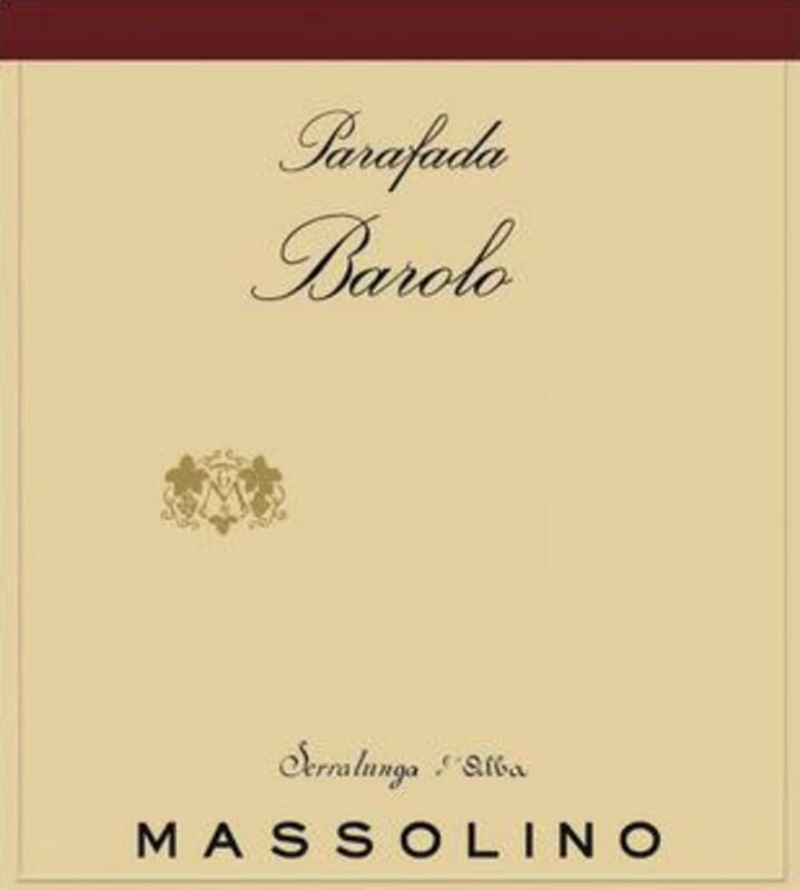 Massolino Barolo Parafada 2007 Front Label