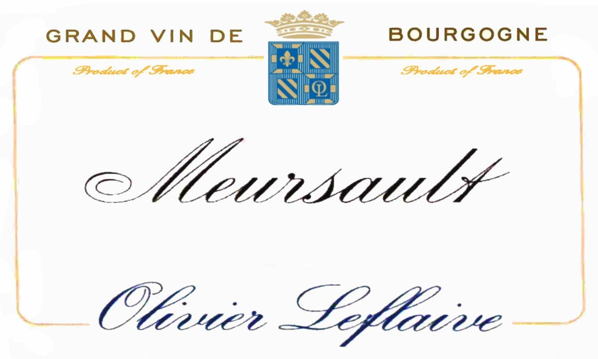Olivier Leflaive Meursault 2007 Front Label