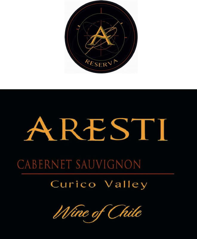 Aresti A Reserva Cabernet Sauvignon 2007 Front Label