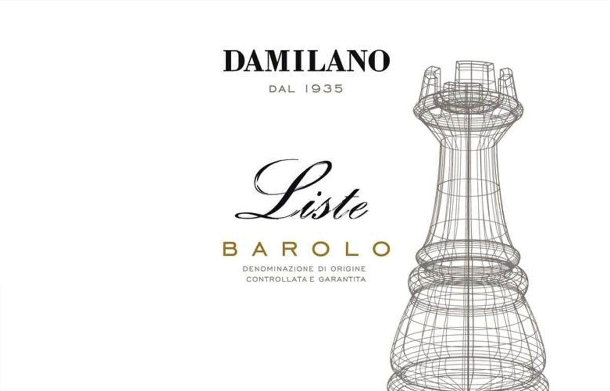 Damilano Barolo Liste 2007 Front Label